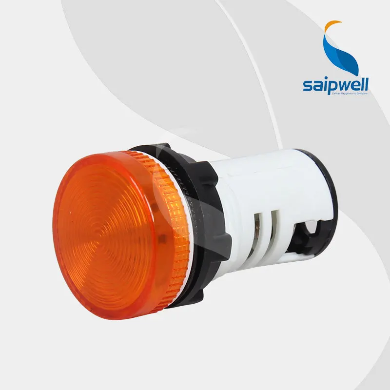Saipwell LED кнопочный микро переключатель IP65/IP67 водонепроницаемый 5 видов цветов