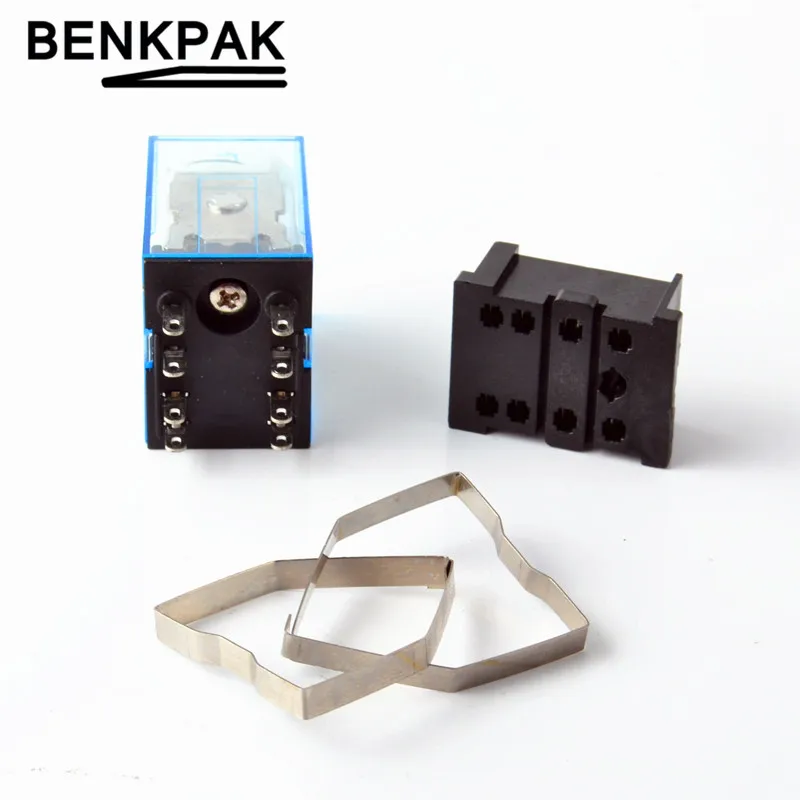 my2 LED illuminated relay MY2NJ DPDT relays 8 pins my2n power relay