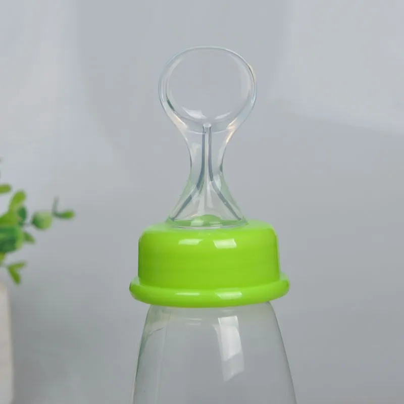Дети выжать ложка молока Еда Поддержка бутылки подготовки питьевой для новорожденных pp Чашки