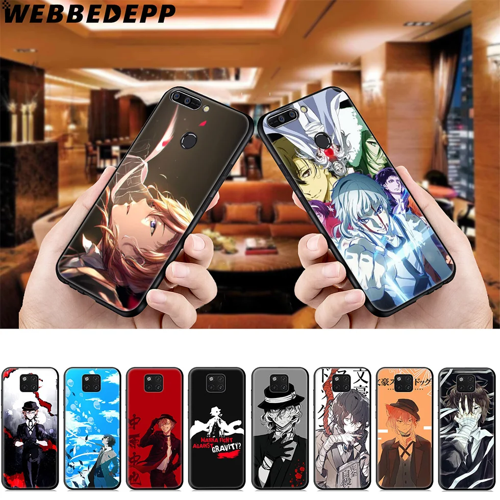 

Bungo Stray Dogs Anime Soft Case for Huawei Mate Honor 20 6A 7A 7C 7X 8 9 9X 10 View 20 10 Lite Pro Mate 30 20 Lite Pro