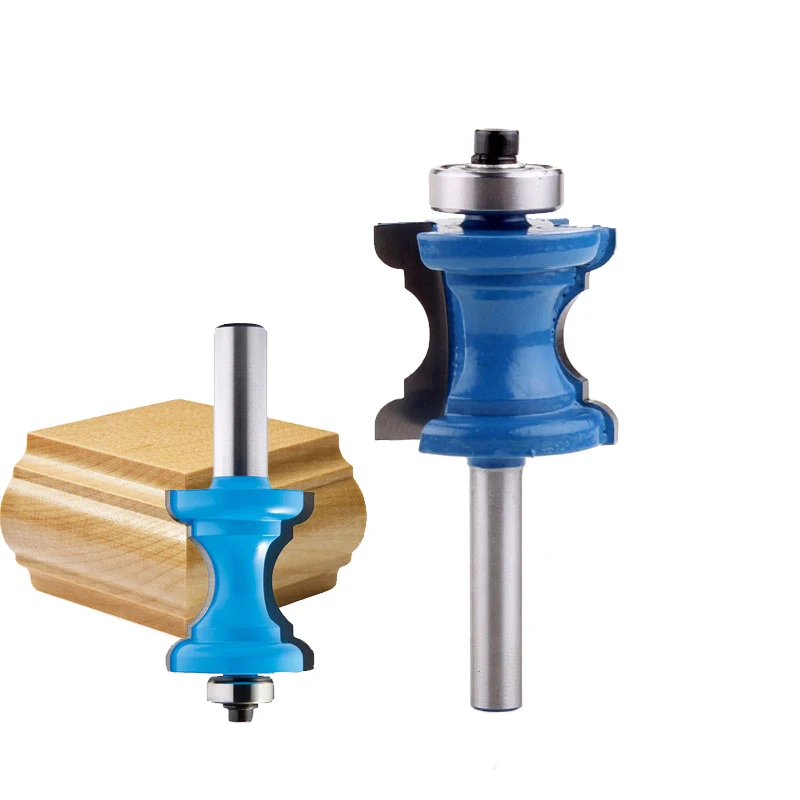 

New 1/4'' Shank Bullnose Bead Column Face Molding Router Bit For Woodworking Tools