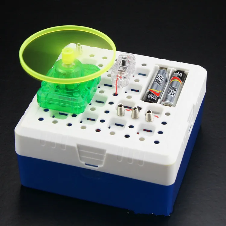 DIY Manual Flying Disc Educational Toy Equipment Student Kids Learning Experimental Prop (4)