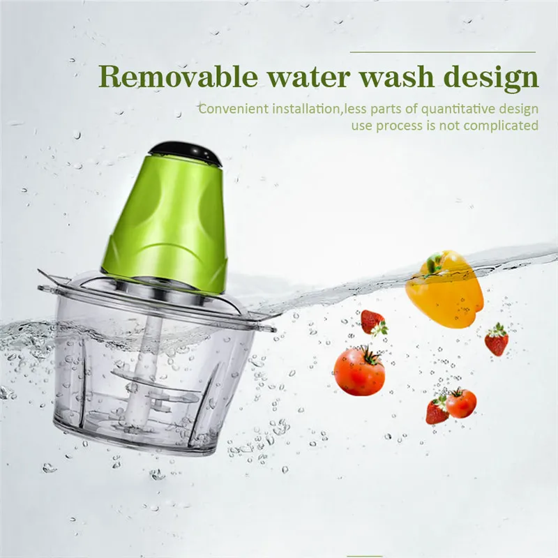 

TTLIFE Electric Meat Grinder Multifunctional Home Meat Mincer Fruit Vegetable Chopper Quick Cutter Food Processor Kitchen Tools