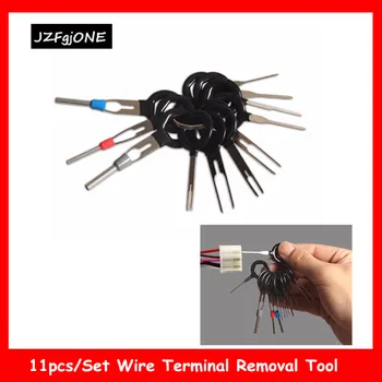

11Pcs/set Car Terminal Removal Tool Electrical Wiring Crimp Connector Pin Extractor Kit Hand-held Disassembly Tools Kit