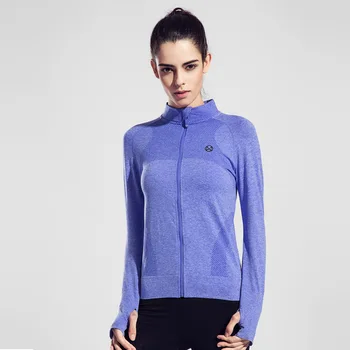 

Womens Workout Cardigan With Zipper Fitness Exercise Shirts Jacket