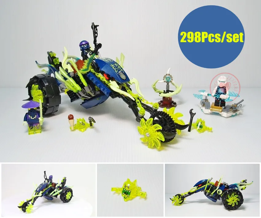 

New Ninja Chain Cycle Ambush Motor Masters of Spinjitzu fit legoings ninjagoings figures Building Blocks bricks Toy diy gift kid
