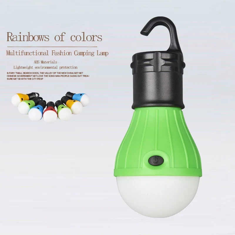 

Portable+Lighting 3 Colors ABS Hanging Outdoor Lantern LED Tent Mini Dimming Outdoor Camping Light
