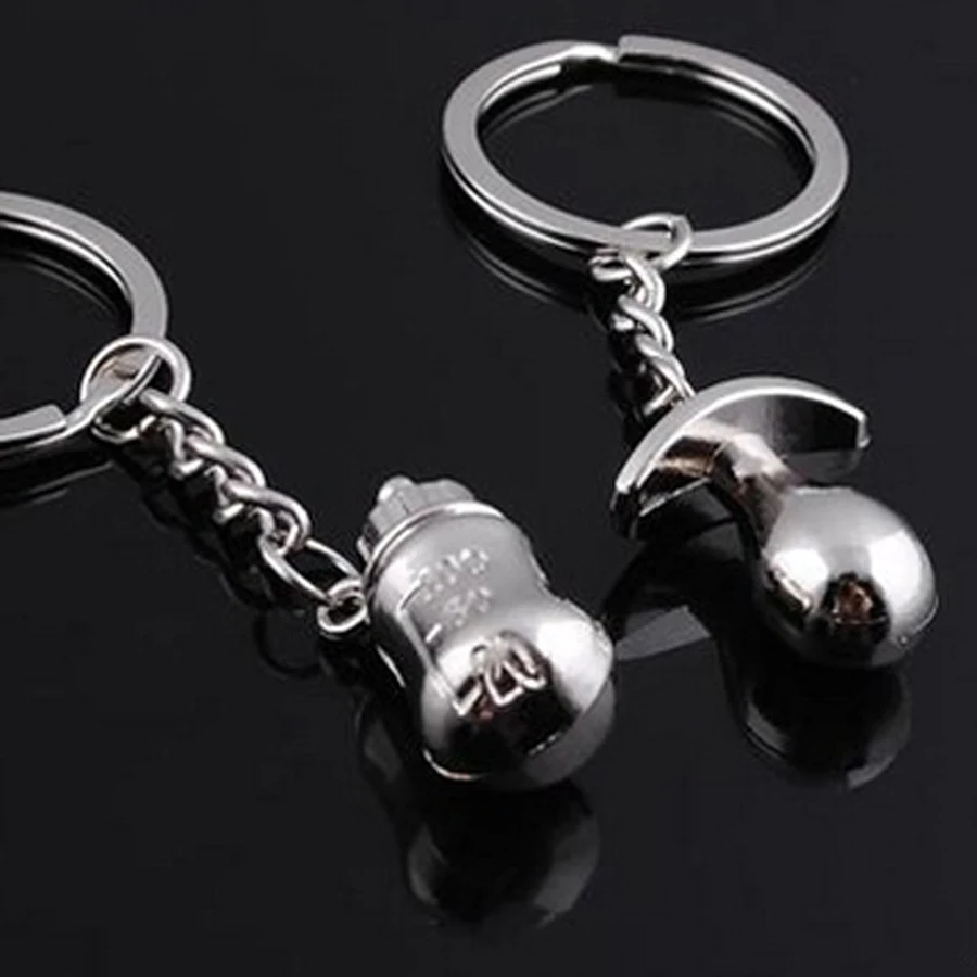 key chain nipple ring