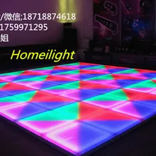 16 шт RGB 3 в 1 СВЕТОДИОДНЫЙ танцпол для свадебного украшения вечерние