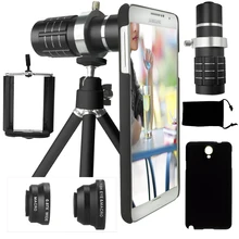 12X увеличить держатель случае teleobjetivas телескоп+ высокий 3 объектива+ Камера теле фото штатив для Samsung Galaxy S8 плюс S5 Neo S9 плюс