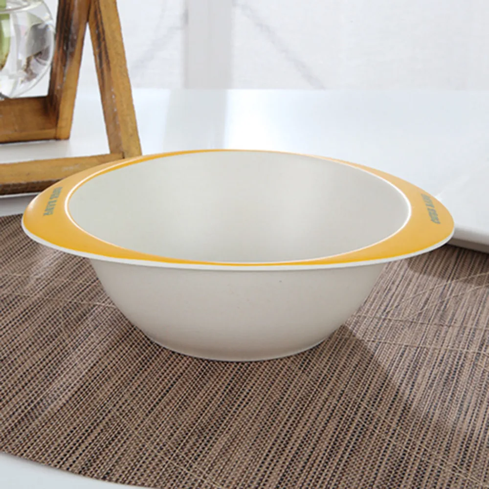 2019 Outdoor tableware bamboo fiber tableware children cartoon bowl environmental baby tableware doll plates tableware 40J11 (7)