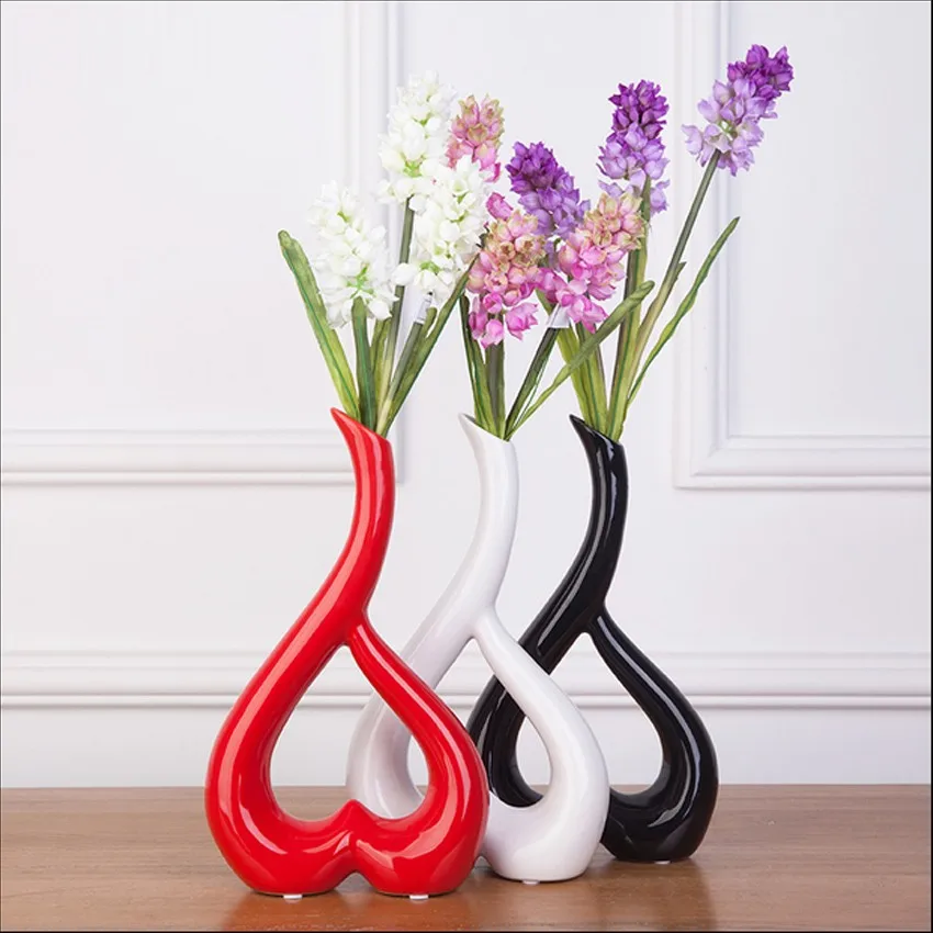 Modern Ceramic Vase New Handmade Flower Shape For Bedroom Ideal As A Creative Gift 12 Modern Ceramic Vase New Handmade Flower Shape For Bedroom Ideal As A Creative Gift