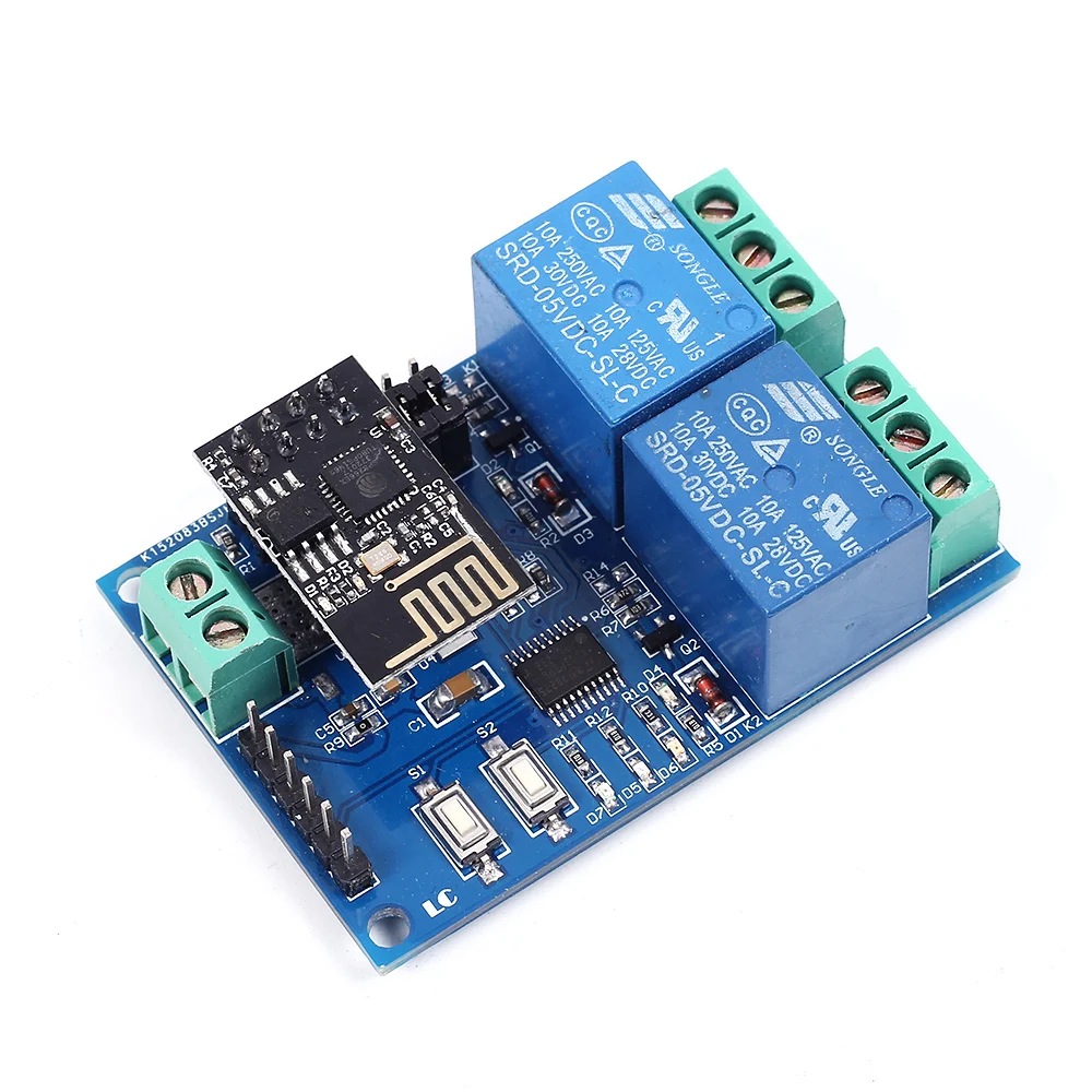 Релейный модуль ESP8266 для управления умным домом wi fi переключатель с