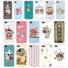 48SD милый сова сердца любовник рождественский подарок Мягкий Силиконовый ТПУ чехол для телефона для huawei Honor 8 9 Lite 8X p 9 lite