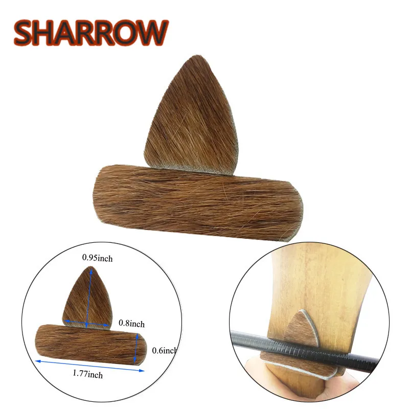 

5 Set Archery Arrow Rest Traditional Leather Self-Adhesive Arrow Silent Plate Recurve Bow Longbow Hunting Shooting Accessories