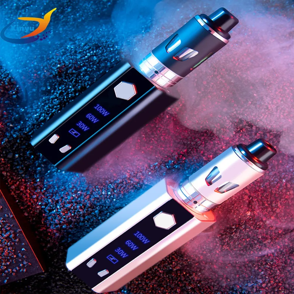 Original JXS008 100w mod Electronic Cigarette Digital screen 2000mah 3.5ML Atomizer Vaporizer vaper pen e-cigarettes vape kit Original JXS008 100w mod Electronic Cigarette Digital screen 2000mah 3.5ML Atomizer Vaporizer vaper pen e-cigarettes vape kit