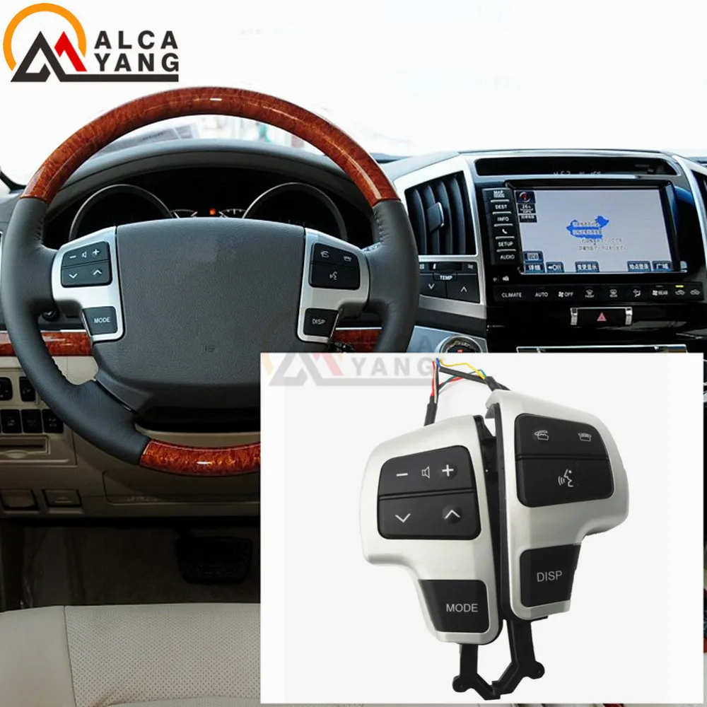 Malcayang блок переключателей на руле аудио переключатель управления 84250-60050 для Toyota LAND CRUISER 200 2008-2011