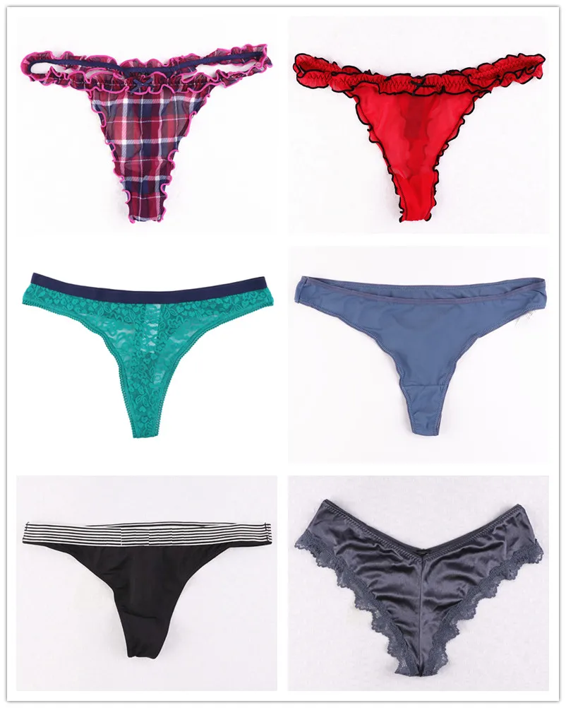 5/10 PCS/Lot Random Variety of Thongs and G strings Women Panties Female Thong T back Women Underwear Lingerie Tanga 5/10 PCS/Lot Random Variety of Thongs and G strings Women Panties Female Thong T back Women Underwear Lingerie Tanga