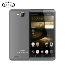 Оригинальный телефон servo mate 7 5.5 дюймов ips android 4.4.2 ROM 4 ГБ Смартфон 960*540 P Quad Core 1.2 ГГц 5.0MP WCDMA Мобильного телефон