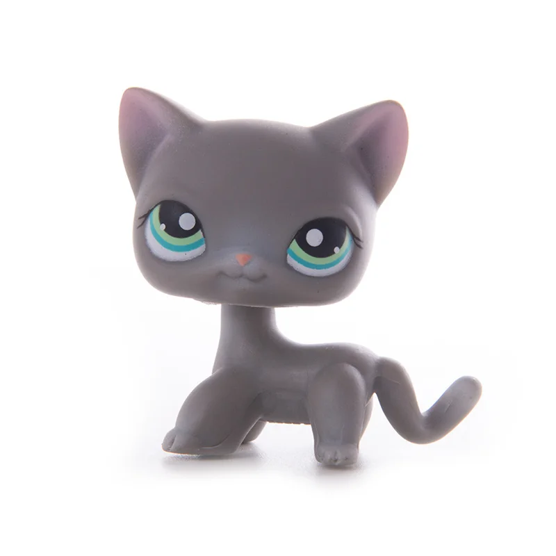 LPS Pet Shop игрушки куклы короткошерстая кошка Коллекция Фигурки Модель высокое качество игрушки подарки игрушки для косплея детский лучший подарок