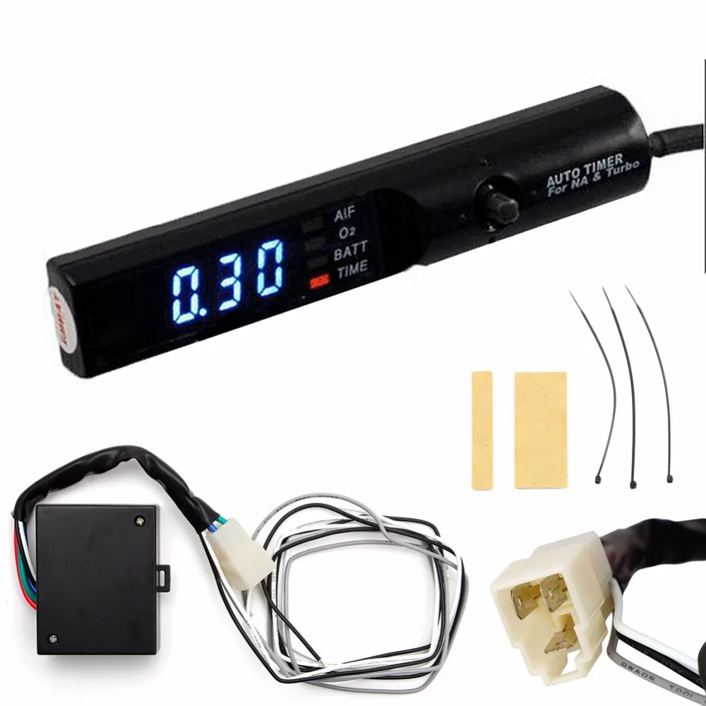 

Universal APEXI Auto Timer For NA & Turbo Black Pen Control White LED Unit New Feb10 Drop Ship