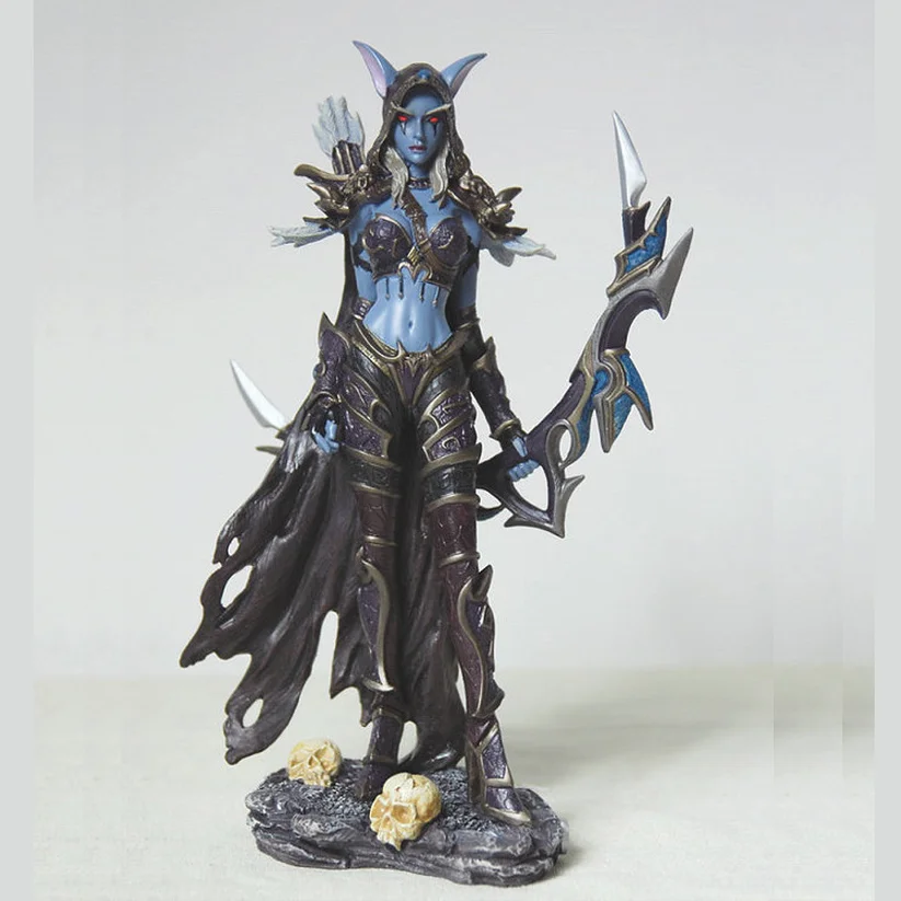

19cm Cataclysm Figures of Games Sylvanas Windrunner Action Figure PVC Collectible Model Toy Collectible Toys Birthday Gift