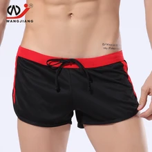 Мужское нижнее белье боксеры шорты сексуальное мужское нижнее белье для гомосексуалистов Homme одежда короткие мужские шорты из полиэстера Pantaloncino