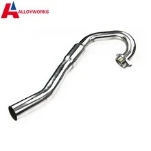 NEW Stainless Steel BOMB S/S TOP Exhaust Head Header Pipe FITS Suzuki LTZ400 LT-Z400 2003-2010 Motorcycle EXHAUST Powerbomb