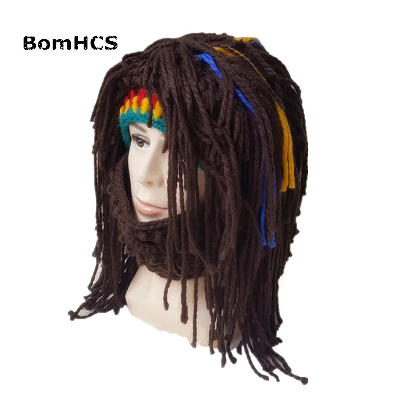 BomHCS זקן מצחיק ג 'מייקה פאה כפה 