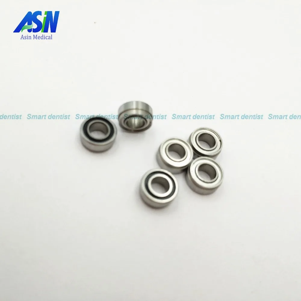 High Quality KAVO compatible handpiece bearing dental bearings ceramic balls with dust cover 10pcs stepped bearing