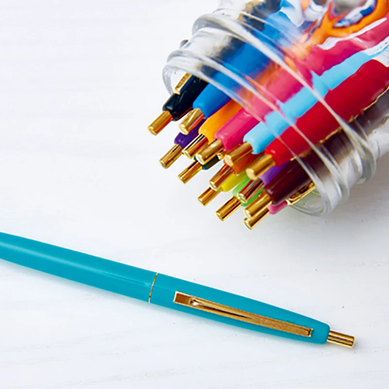 Франция BIC Классическая цветная шариковая ручка HIGHTIDE Ограниченная серия CLIC GOLD 0 7