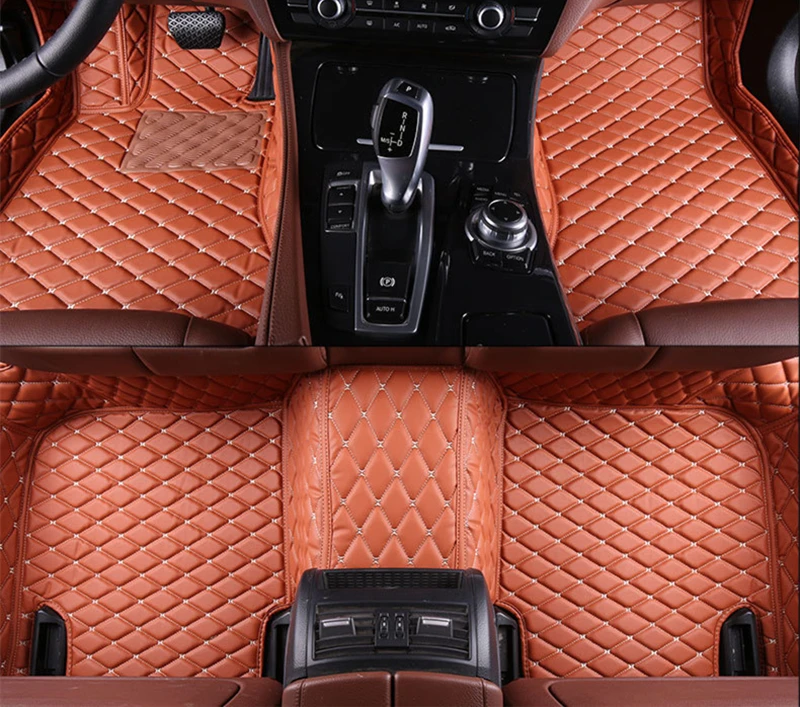

5 Colors Car Floor Mats Front & Rear Liner Waterproof Mat For Ford Kuga / Escape 2017 2016 2015 2014 2013 Car Accessorie Carpet