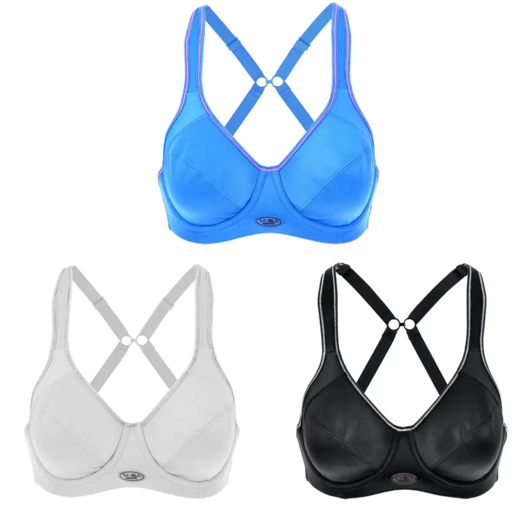 Comfort Non Padding Level 3 Comfort Underwire Support Active Bra 32 40