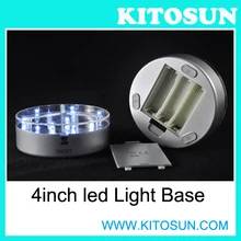 3aa Батарея работает 9LED белый Цвет Свадебная вечеринка украшения Цветочный ваза База свет