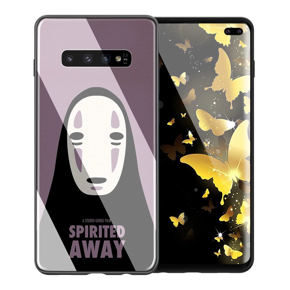 Lavaza Studio Ghibli Spirited Away Totoro Стекло ТПУ чехол для samsung Note 8 9 S7 S8 S9 S10 A10 A20 A30 A40 A50 A60 A70 Edge Plus - Цвет: TG5