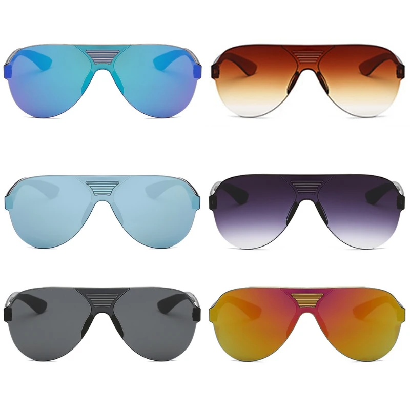 

Cycling Sunglasses Rimless Outdoor Unisex Sun Glasses Goggles Sports Riding Bike Bicycle MTB UV400
