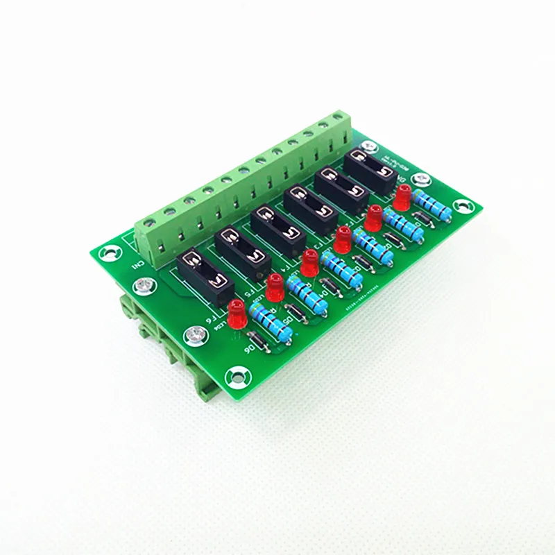 Fuse Module,6 Position Fuse Panel Mount Power Distribution Module Board
