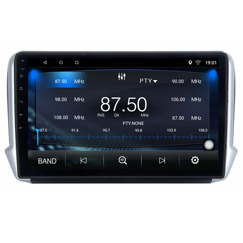 Clearance 10.1" 2G RAM 32G ROM Android Car DVD Video Player GPS For Peugeot 2008 208 2013 2014 2015 2016 audio radio stereo navigation 3