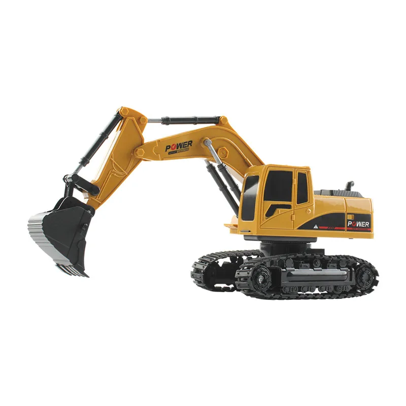 Mofun 1022 40 МГц 1/24 5CH RC экскаватор модели автомобилей 10 км/ч высокая скорость дети