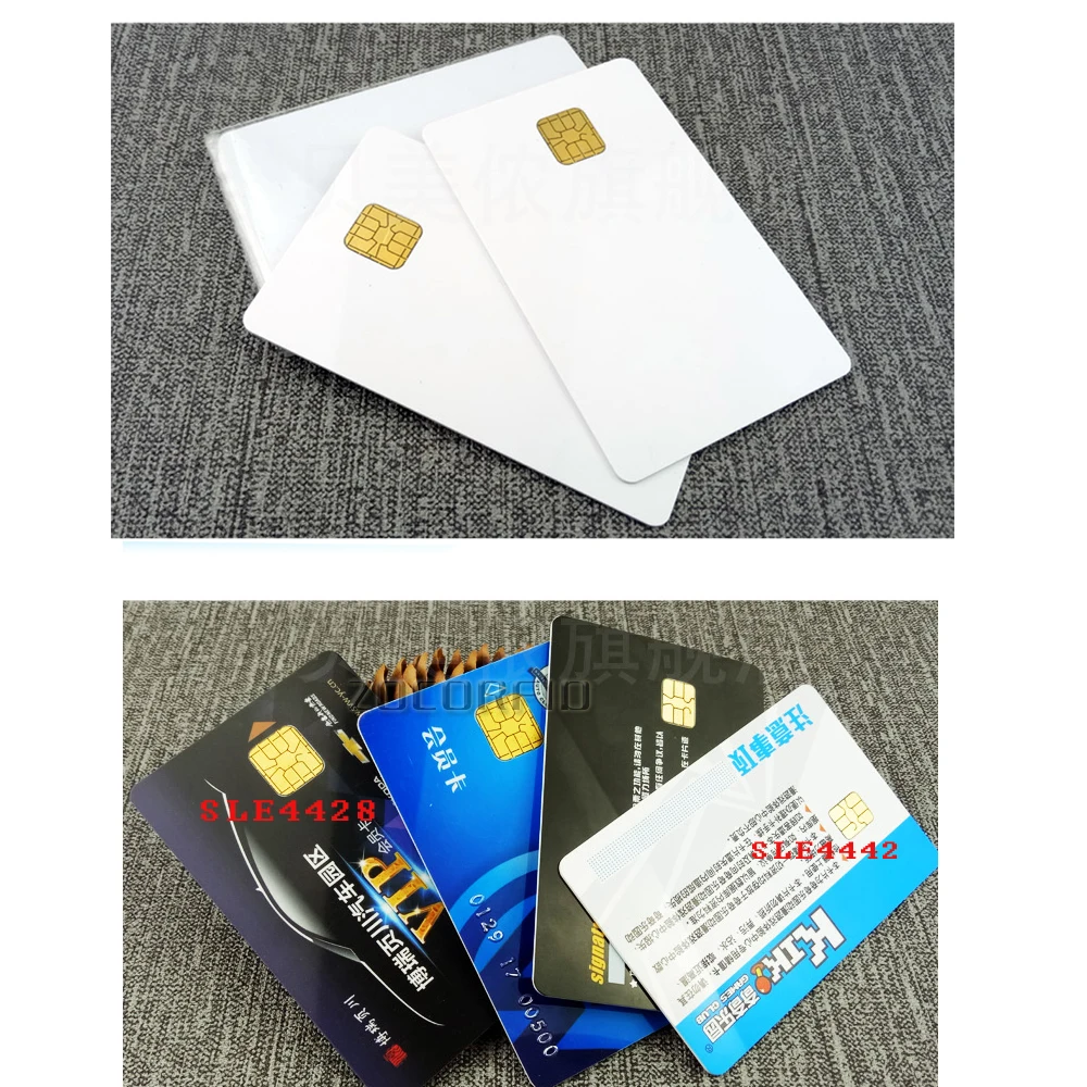 Sle4428/SLe4442 чип приближения тестовая бирка RFID 0,76 мм тонкий карта с чипом IC