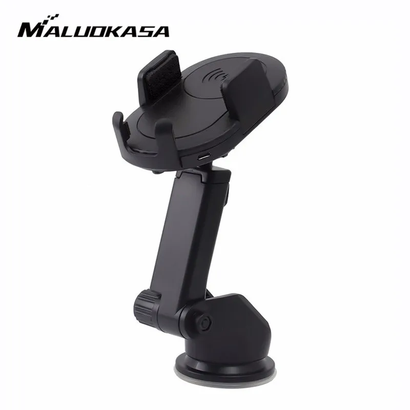 

Wireless Car Charger Mobile Phone Holder Hands-Free Qi Wireless Charging Air Vent Bracket USB Phone Holder for iPhone XS Max XR