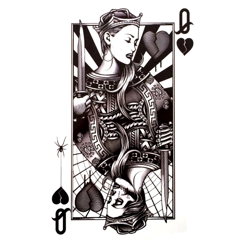 

3pcs Tarot Waterproof Temporary Tattoos Men Pokemon Harajuku Tattoo body art flash tattoo sleeves Tatuajes tatoo sticker