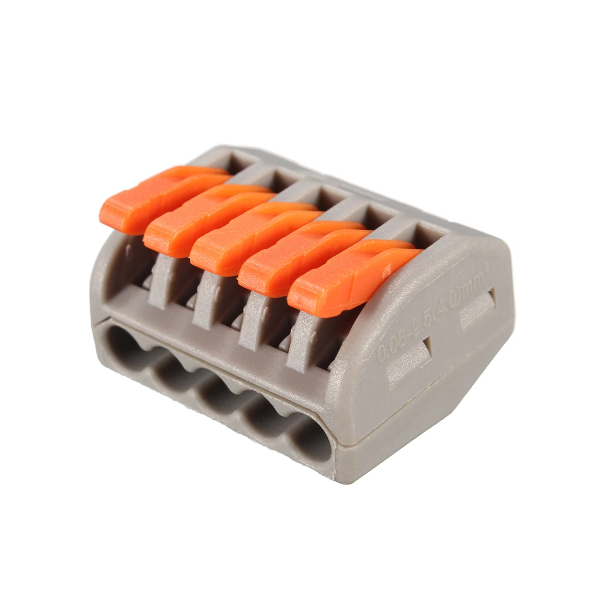10Pcs 5Pins Universal compact wire wiring connector conductor terminal