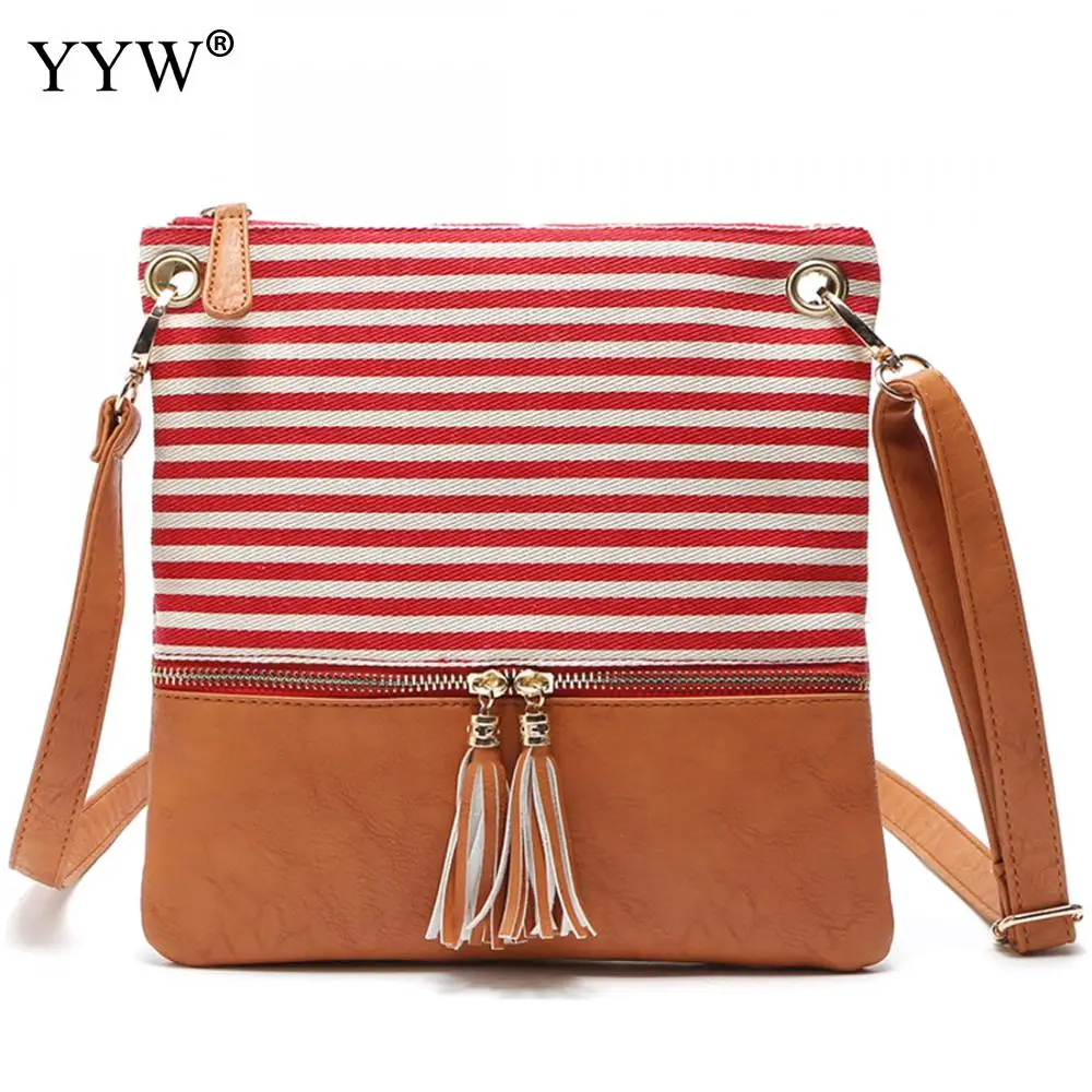 Wholesale Shoulder Crossbody Bag For Women Causal Pu Leather & Canvas