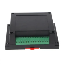 Electronic Box Din Rail Enclosure Control Box Plastic Shell Electronic Project Case Terminal Block 115*90*40mm