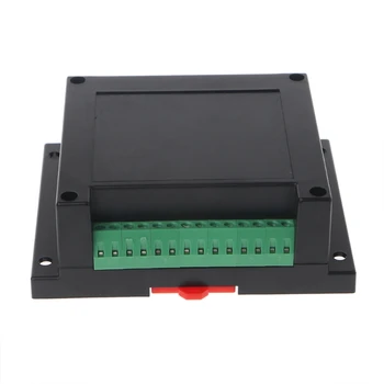 

Electronic Box Din Rail Enclosure Control Box Plastic Shell Electronic Project Case Terminal Block 115*90*40mm