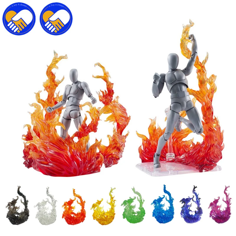 Tamashii Flame Impact Effect Model Kamen Rider Figma SHF Action Figure