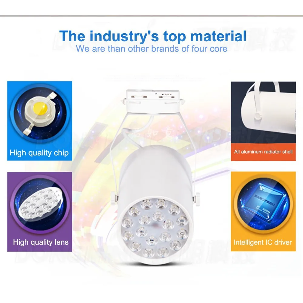 Loja de Decoração Brilho de Luz de Poupança de Energia e de Alto Levou Faixa Roupas Leves Livre Grátis 5 w 85-265 v 7 de energia e de alto brilho de luz livre grátis