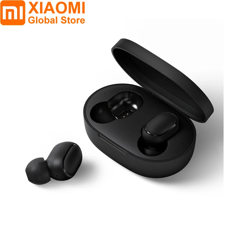 Xiaomi Redmi Airdots TWS Bluetooth 5,0 наушники DSP с шумоподавлением наушники с функцией автоматического сопряжения двусторонний вызов стерео истинный беспроводной