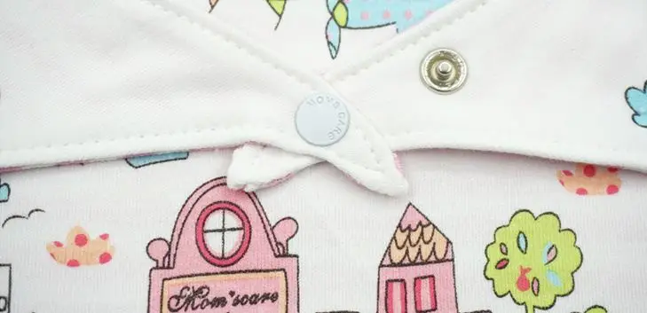 Двухсторонний хлопковый Милый Цветочный нагрудник для новорожденных, мягкий водонепроницаемый шарф для кормления, полотенце для малышей, одежда для малышей